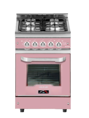Cocina Usman Lady Pink 55cm  Puerta Vidrio  