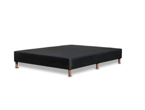 Base Ecocuero 080x200 Negro  