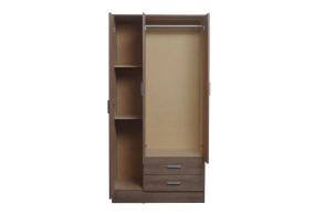 Placard Ricchezze Tana Eco 3P Moccha Ancho: 86 cm