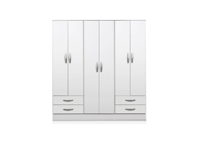 Placard Ricchezze Tana Eco 6P Nevada Ancho: 169cm 