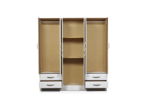 Placard Ricchezze Tana Eco 6P Nevada Ancho: 169cm