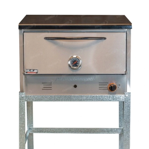 Horno Pizzero Usman H6   Acero 6 Moldes 