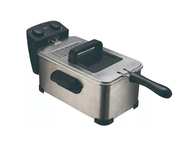Freidora Coolbrand 8030 3Ltrs Acero Inoxidable 
