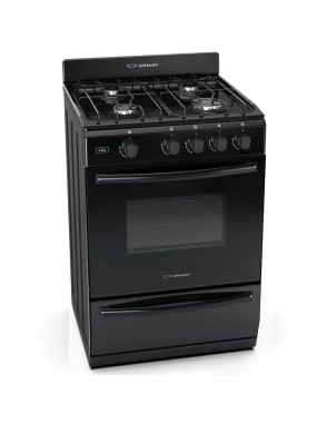 Cocina Ormay Vita Negro Multigas