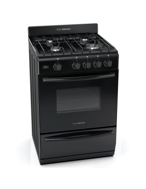 Cocina Ormay Vita Negro Multigas