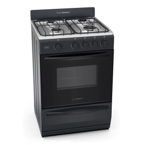 Cocina Ormay Inox Negra