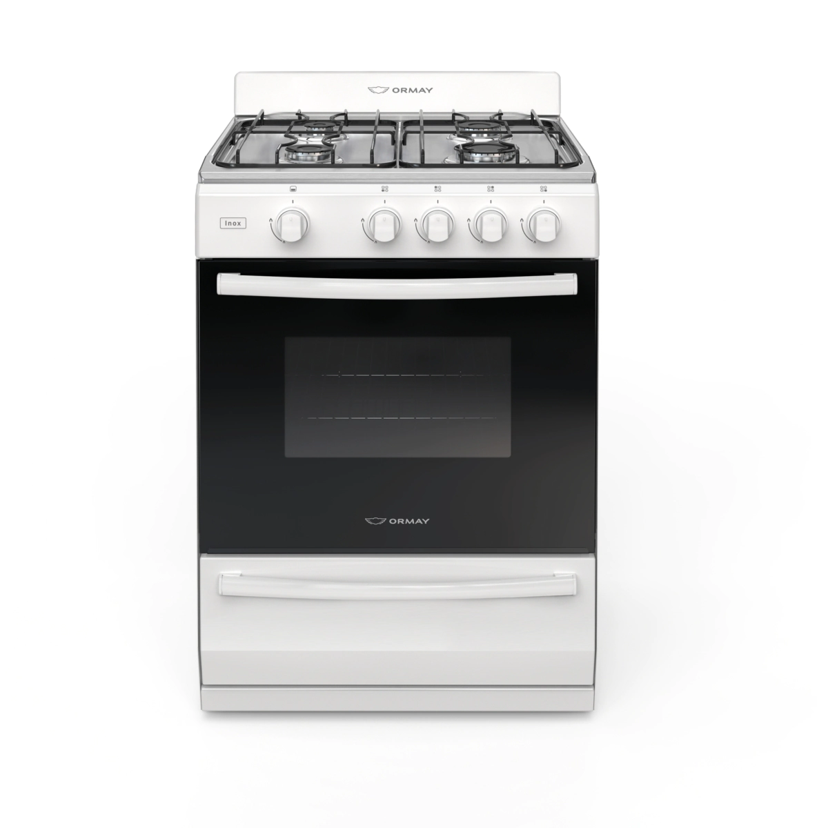 Cocina Ormay Inox Blanca  