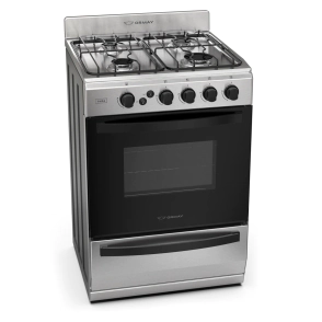 Cocina Ormay Luma Acero Con Encendido