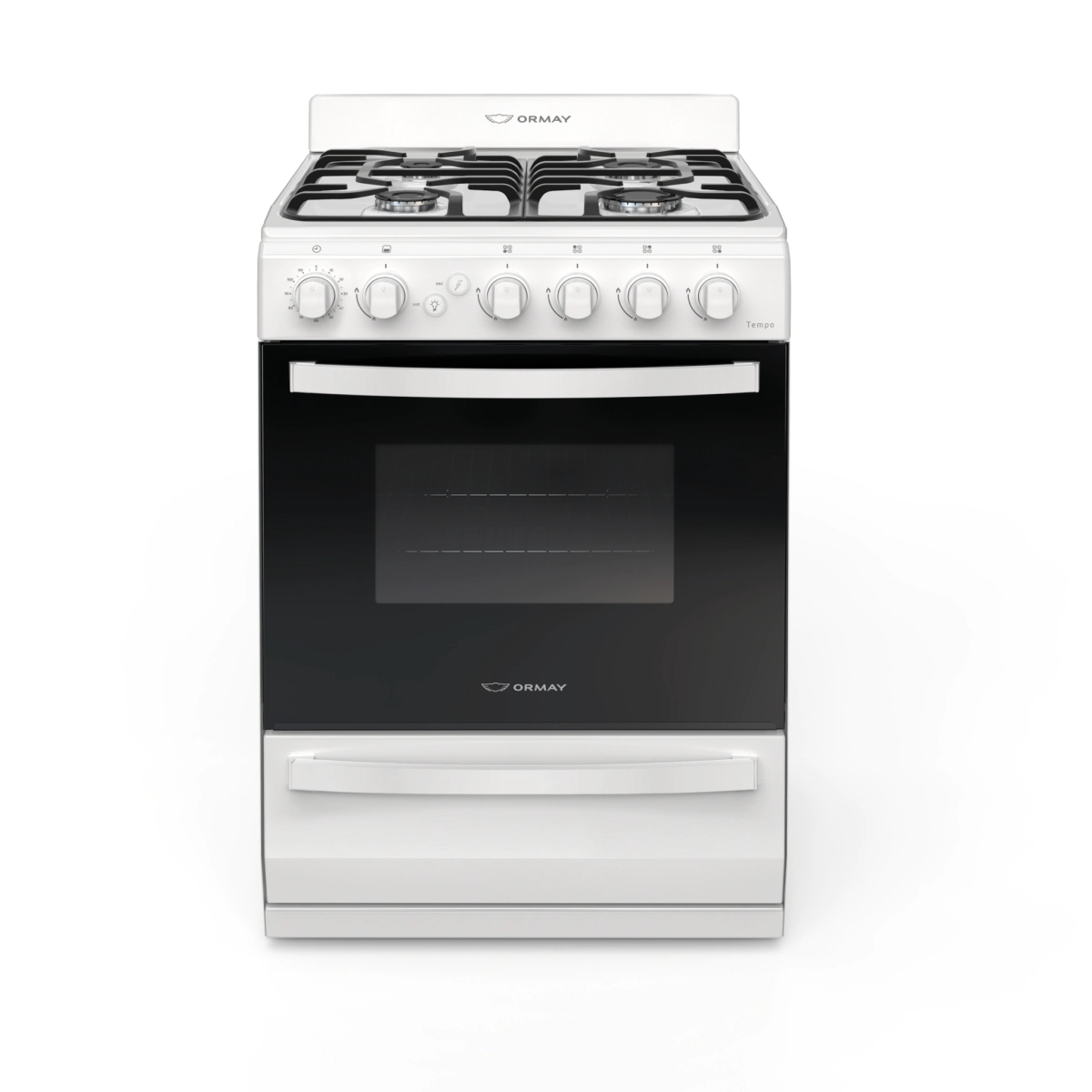 Cocina Ormay Tempo Blanca Rejilla Fund.+Timer 