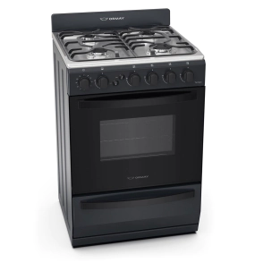 Cocina Ormay Tempo Negra Rejilla Fund.+Timer