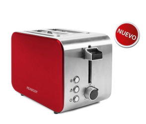 Tostadora Peabody PE-T8127R 2 Bahías 