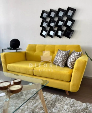 Sofa Diforte Escandinavo 1,60 Tela G1