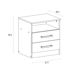 Mesa De Luz Ricchezze Imperio 2 C Hickory N
