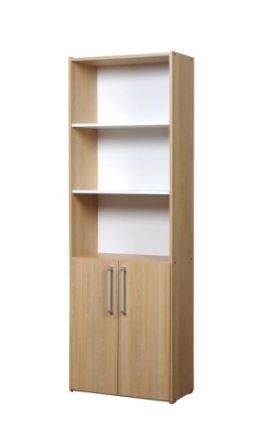 Biblioteca Ricchezze 5 Esp  2 P Mesina Hickory/B 