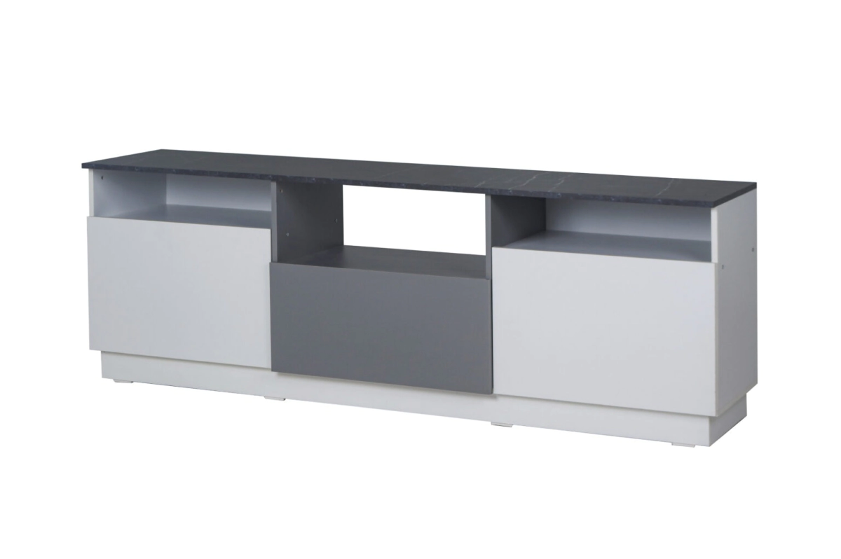 Mesa TV Ricchezze Mesina Mundial Pietra/Gris 