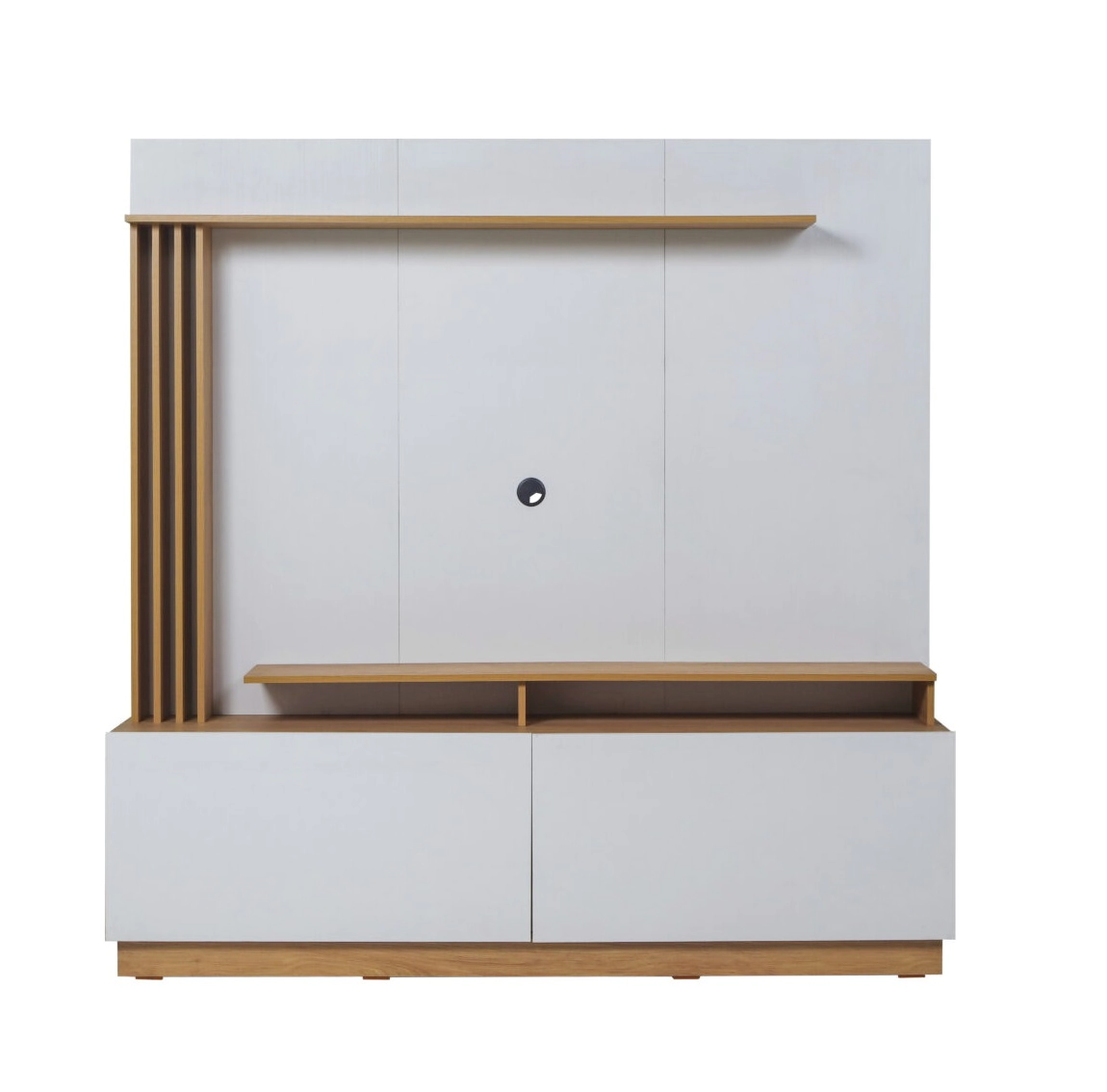 Rack Ricchezze Mesina Scaletta Hickory/Bco 