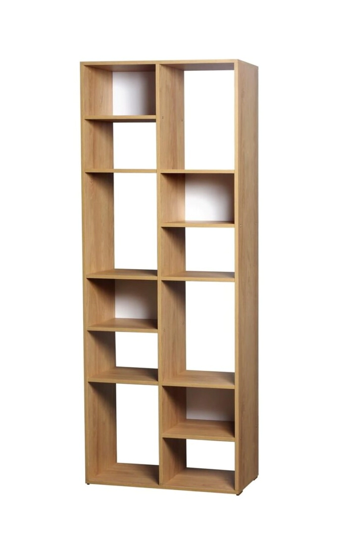 Biblioteca Ricchezze 12 Esp Mesina Hickory Nat 
