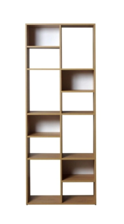 Biblioteca Ricchezze 12 Esp Mesina Hickory Nat