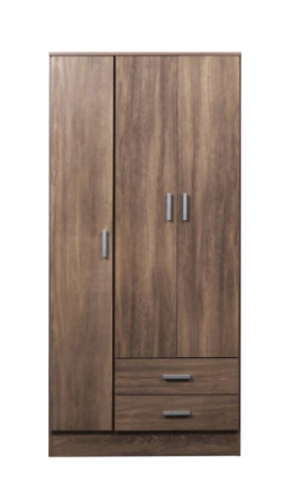 Placard Ricchezze Tana Plus 3 P. 2C  Moccha 