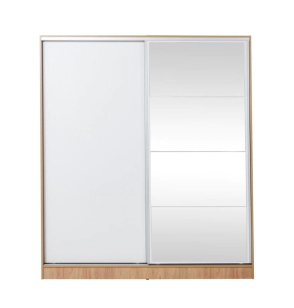 Placard Ricchezze Murano 1,80  Hickory Bco c/Esp
