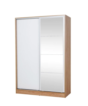Placard Ricchezze Murano 1,40 Corr. Hickory/B c/Es 