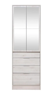 Placard Ricchezze Murano 2P  4C Pino Blanco c/Esp