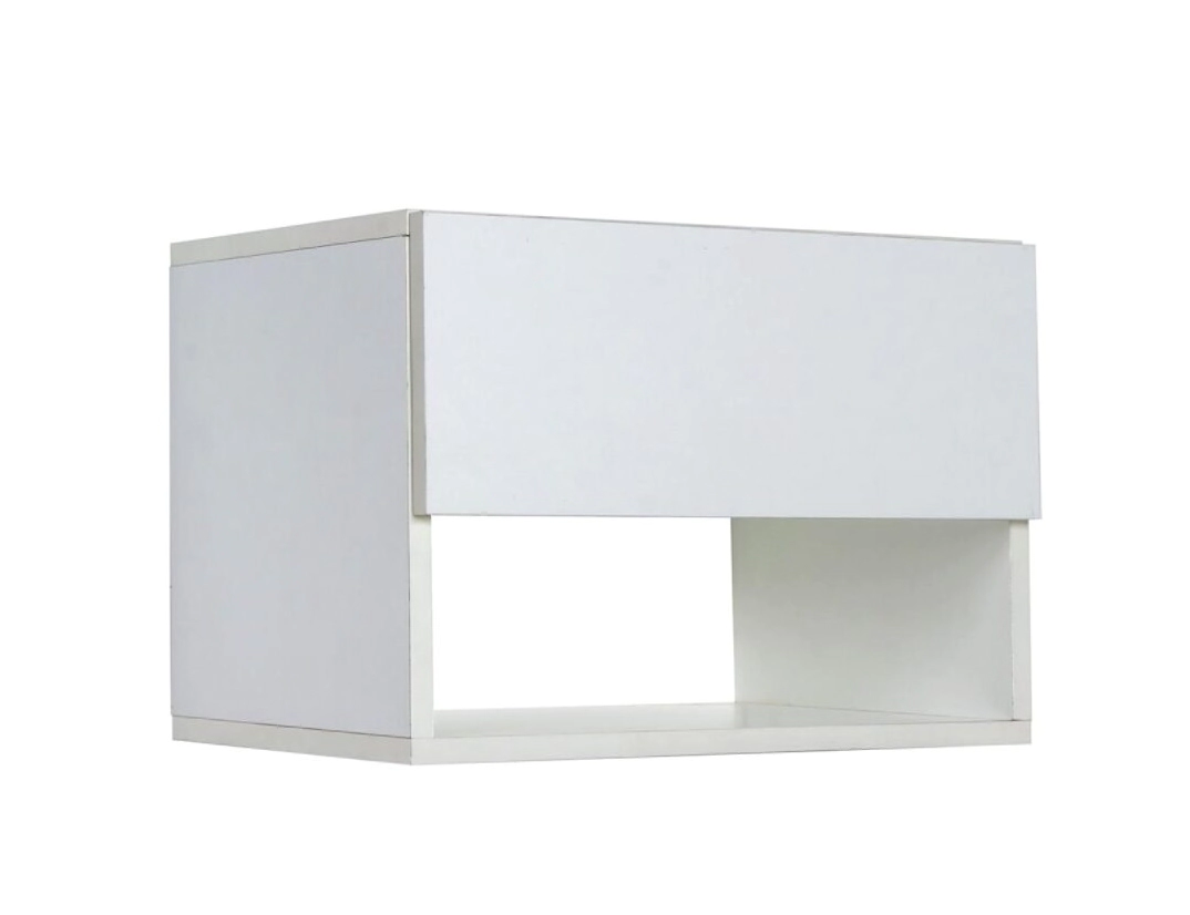 Mesa de Luz Ricchezze Bianca 1C Blanco Flotante 
