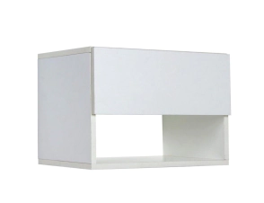 Mesa de Luz Ricchezze Bianca 1C Blanco Flotante 