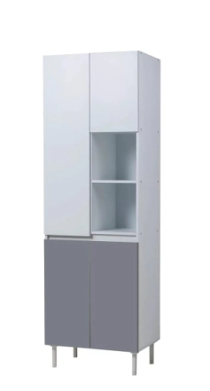 Despensero Ricchezze Livorno 4P Gris Polar 