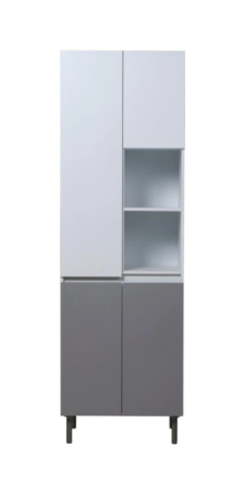 Despensero Ricchezze Livorno 4P Gris Polar