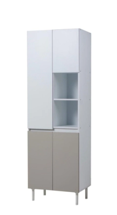 Despensero Ricchezze Livorno 4P Beige/Avellana