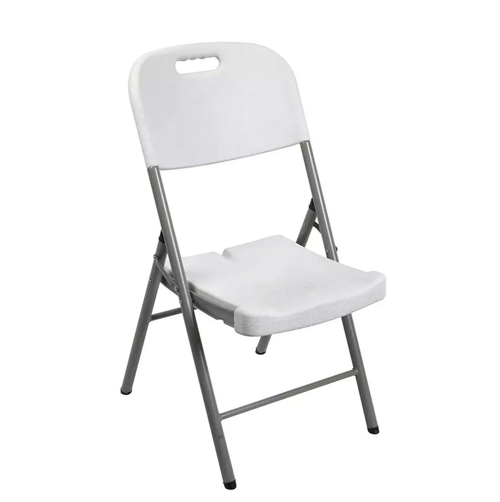 Silla Plegable Crivel YC-049 Blanco 