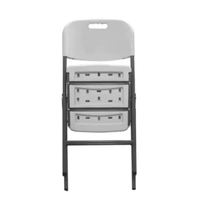 Silla Plegable Crivel YC-049 Blanco