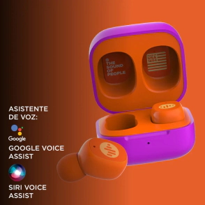 Auricular Stromberg DYE  Violeta y Naranja