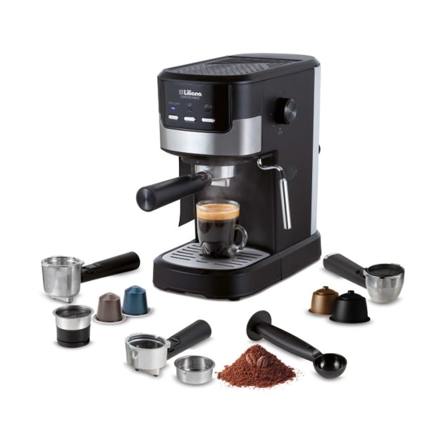 Cafetera Liliana AC980 Dual Coffeechoice  Muilticapsula 3 en 1