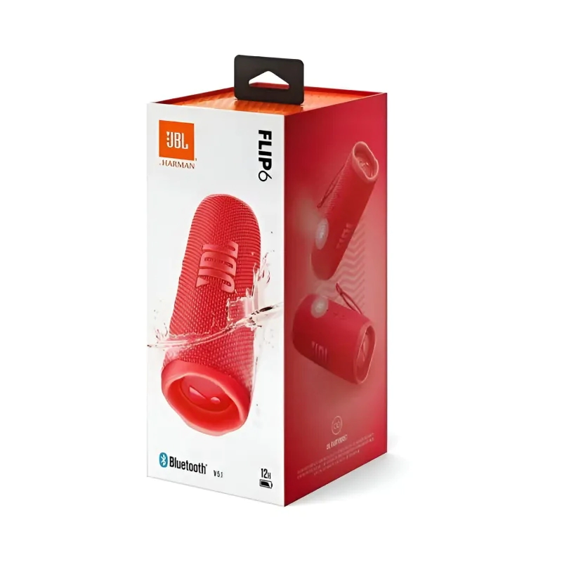 Parlante JBL Flip 6 Rojo 30W
