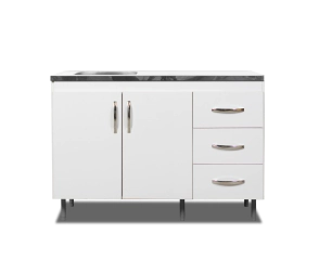 Bajo Mesada 1,20 Ricchezze Arco Blanco 