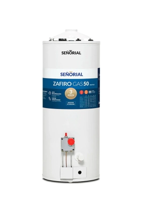 Termotanque 50L Señorial  Zafiro TSZP-50  Dual Alt. Rec.