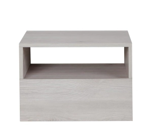 Mesa De Luz Ricchezze Murano Flotante Pino Blanco  