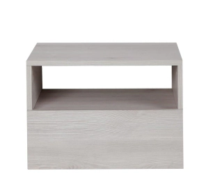 Mesa De Luz Ricchezze Murano Flotante Pino Blanco  