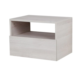 Mesa De Luz Ricchezze Murano Flotante Pino Blanco