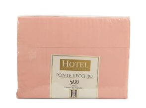 Sabana Hotel King Size 500 Hilos 100% Alg Salmon