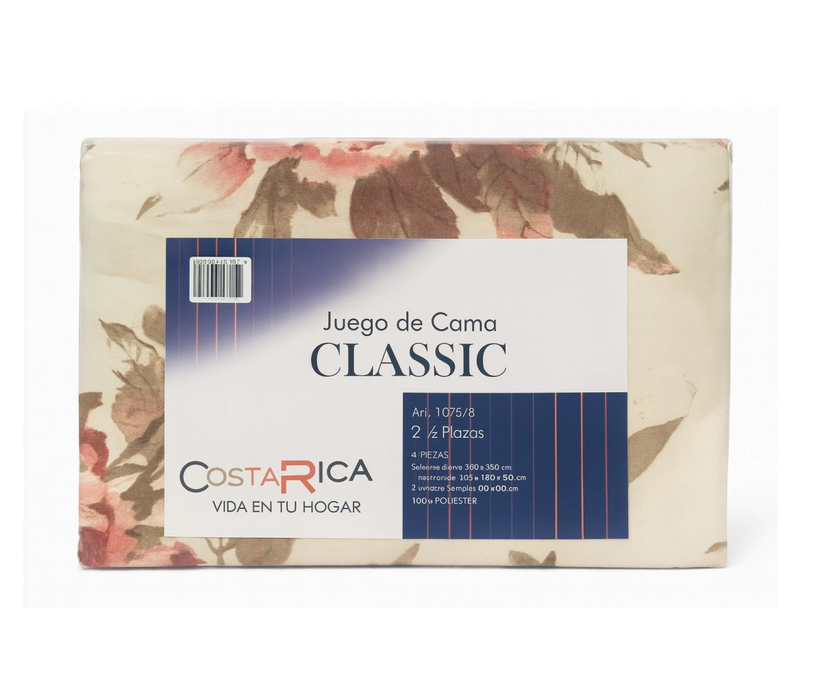 Sabanas 2 Costa Rica Microfibra 80Grs Rosas 