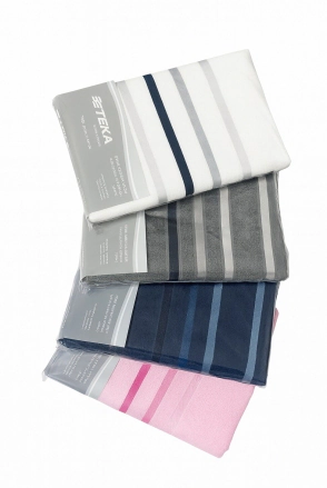 Juego de Toalla y Toallón Teka Lumiere 520 gramos Blanco