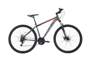 Bicicleta OXEA Hunter R29 Talle M Bco/Negro/Rojo