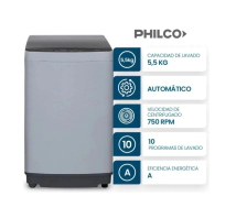 Lavarropas Philco PHCS07B 5.5kg 750 Rpm