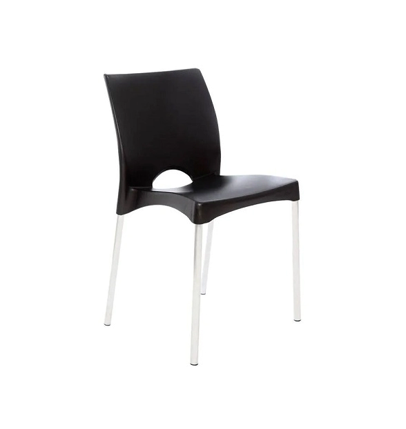 Silla Aimaretti Plastica con Patas de ca�o  