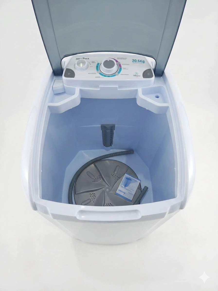 Lavarropas Britania Semi Aut 20Kg Semi Automatico