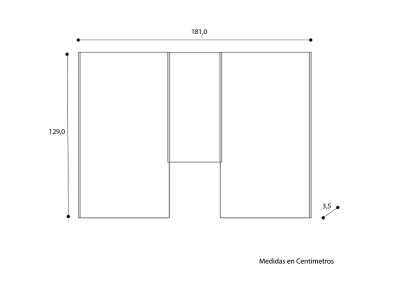 Respaldo Ricchezze Morena  Roble Moro