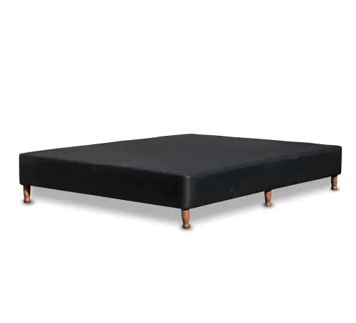Base Ecocuero 140x190 Negro  